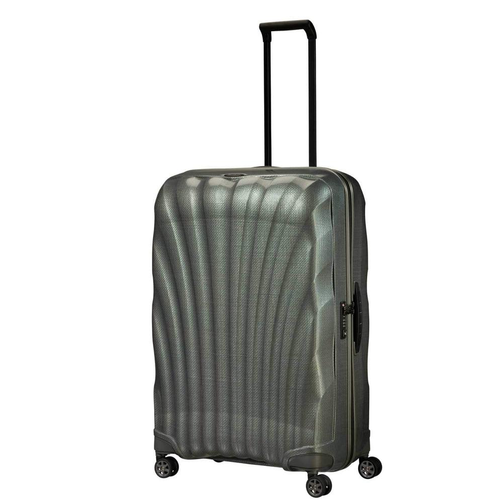 Samsonite C-Lite Ultralett hard stor koffert 75 cm/94L Grønn-Harde kofferter-BagBrokers