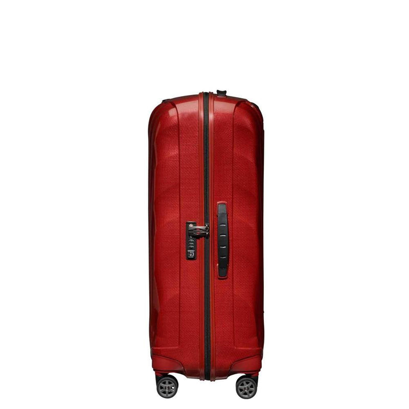 Samsonite C-Lite Ultralett hard stor koffert 75 cm/94L Rød-Harde kofferter-BagBrokers