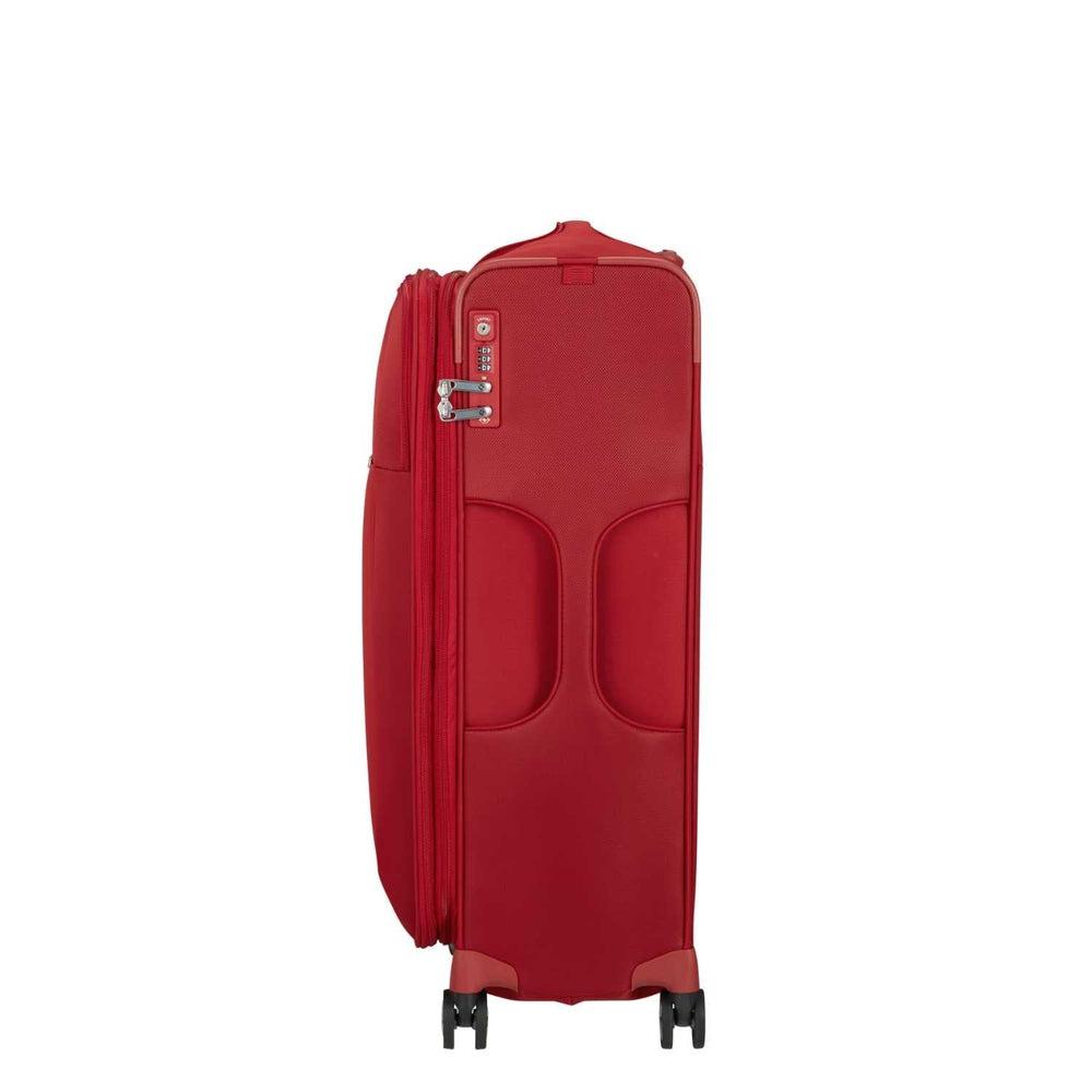 Samsonite D'Lite lett myk utvidbar medium koffert 71 cm Chili Red-Myke kofferter-BagBrokers