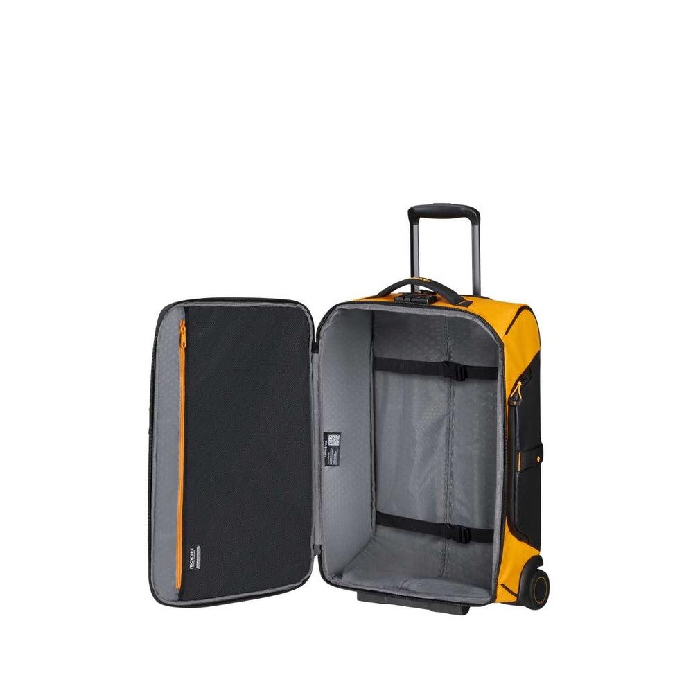 Samsonite ECODIVER Kabin duffelbag med hjul Yellow-Bagger-BagBrokers