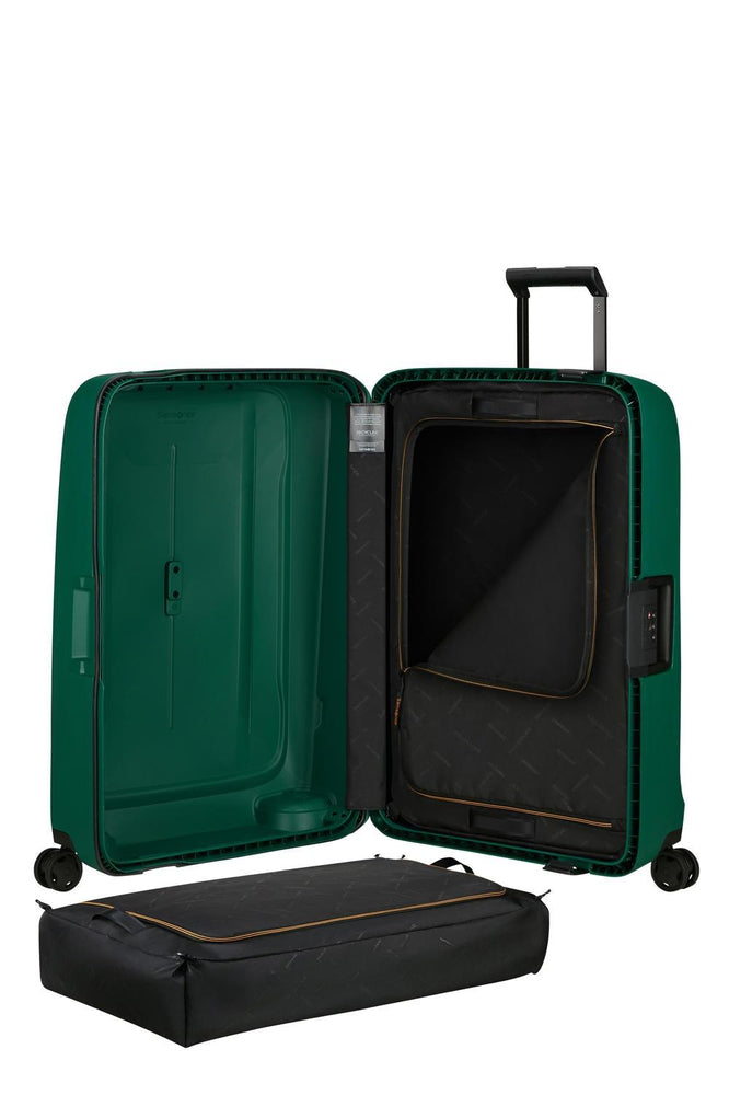 Samsonite ESSENS™ hard medium koffert 69 cm 4 hjul Alpine Green-Harde kofferter-BagBrokers
