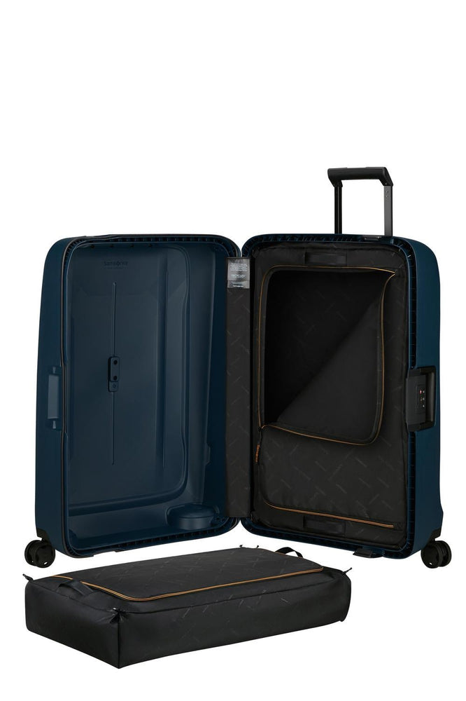 Samsonite ESSENS™ hard medium koffert 69 cm 4 hjul Midnight Blue-Harde kofferter-BagBrokers