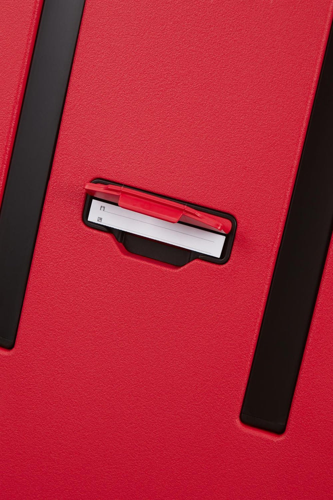 Samsonite ESSENS™ hard stor koffert 75 cm 4 hjul Hibiscus Red-Harde kofferter-BagBrokers