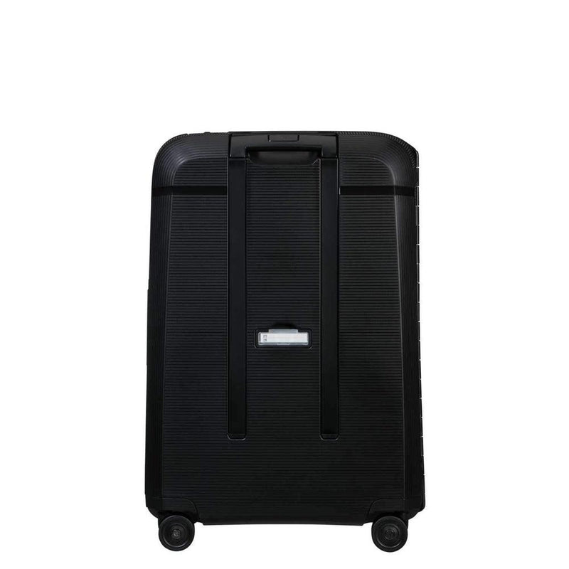 Samsonite Magnum ECO hard Kabin koffert 55 cm 4 hjul Svart-Harde kofferter-BagBrokers