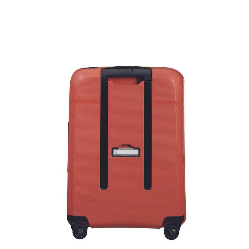 Samsonite Magnum ECO hard Kabin koffert 55 cm 4 hjul Oransj-Harde kofferter-BagBrokers