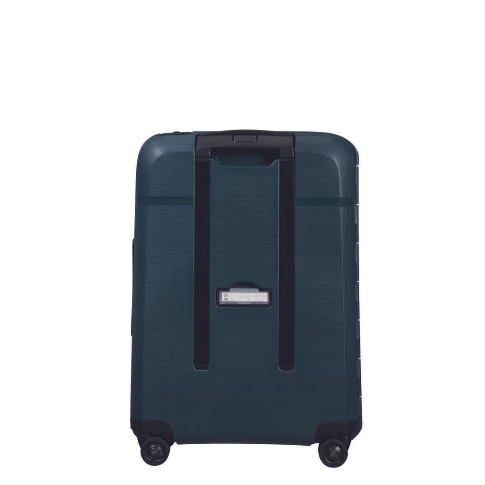 Samsonite Magnum ECO hard Kabin koffert 55 cm 4 hjul Blå-Harde kofferter-BagBrokers