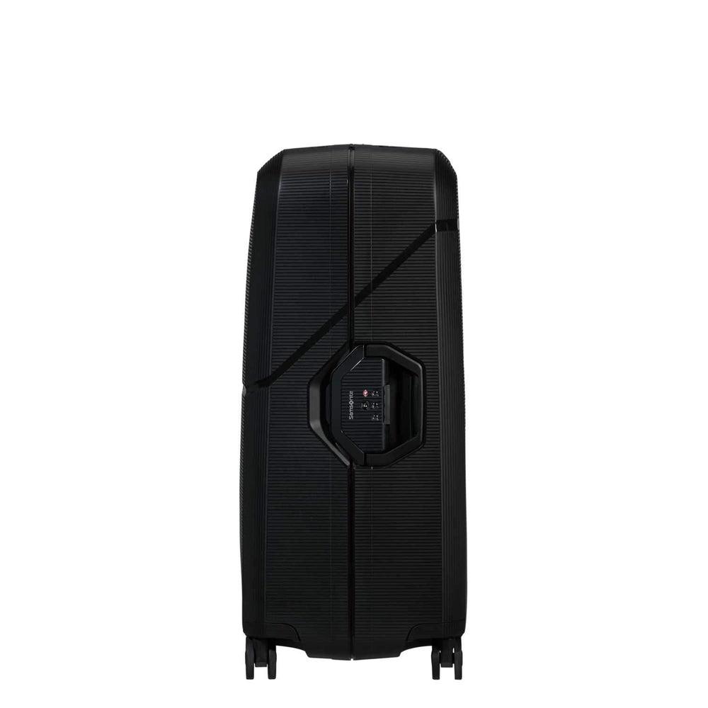 Samsonite Magnum ECO hard Medium koffert 69 cm 4 hjul Svart-Harde kofferter-BagBrokers