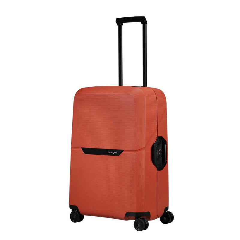 Samsonite Magnum ECO hard Medium koffert 69 cm 4 hjul Oransje-Harde kofferter-BagBrokers