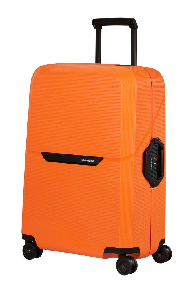 Samsonite Magnum ECO hard Medium koffert 69 cm 4 hjul Radiant Orange-Harde kofferter-BagBrokers