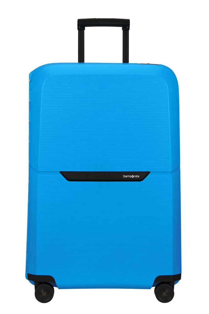 Samsonite Magnum ECO hard Medium koffert 69 cm 4 hjul Summer Blue-Harde kofferter-BagBrokers