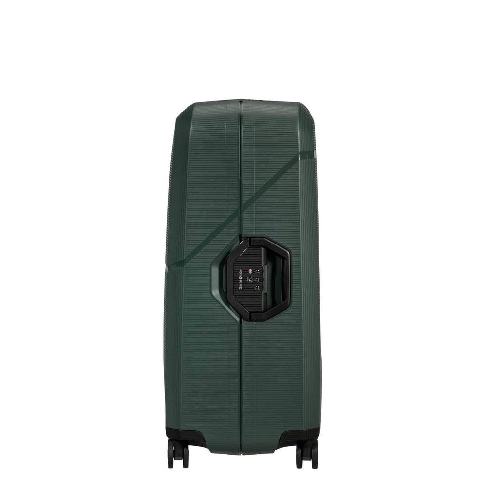Samsonite Magnum ECO hard stor L koffert 75 cm 4 hjul Grønn-Harde kofferter-BagBrokers