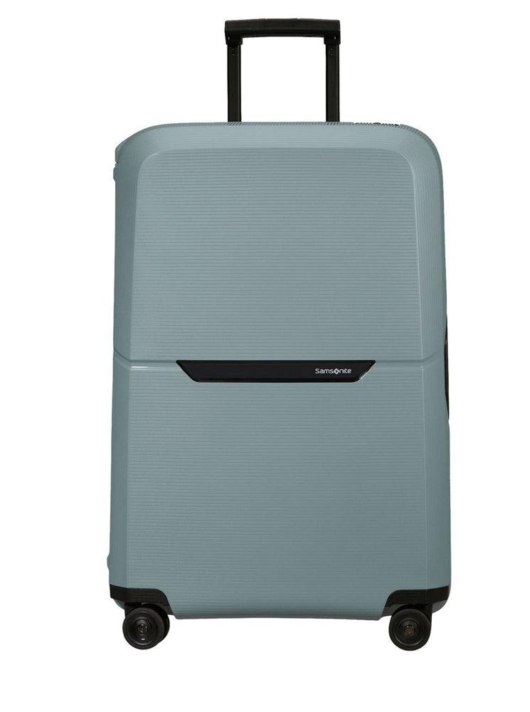 Samsonite Magnum ECO hard stor L koffert 75 cm 4 hjul Isblå-Harde kofferter-BagBrokers
