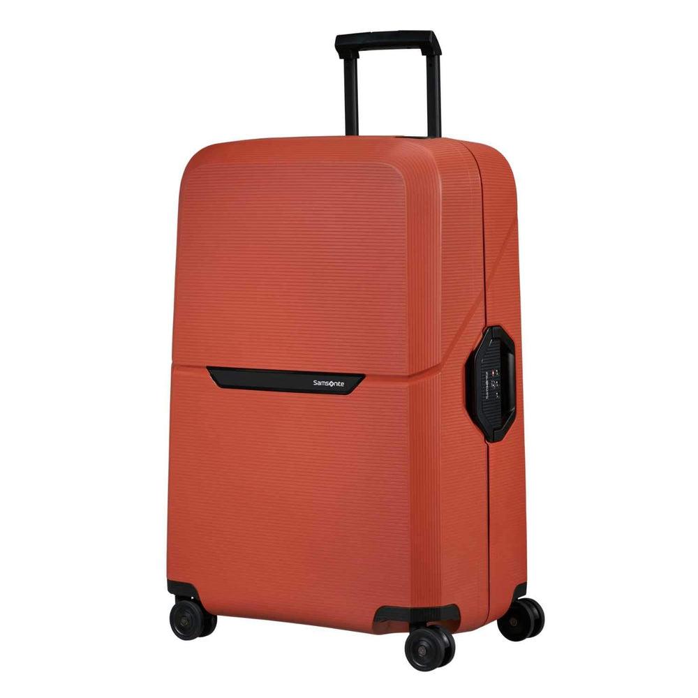 Samsonite Magnum ECO hard stor L koffert 75 cm 4 hjul Oransje-Harde kofferter-BagBrokers