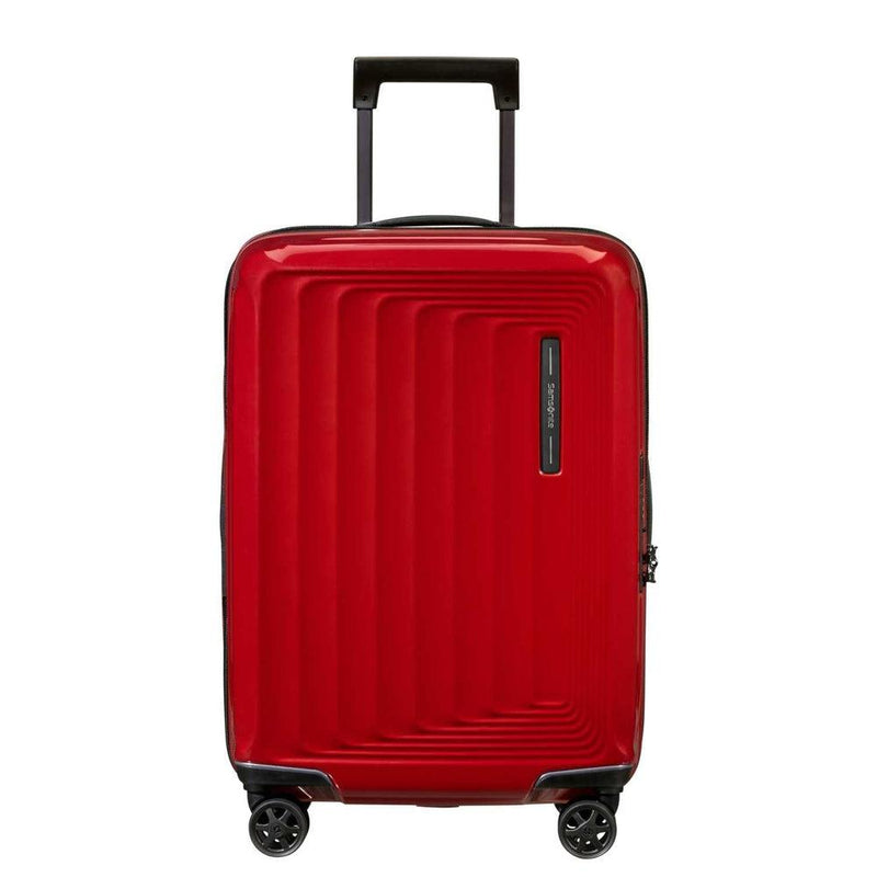 Samsonite NUON utvidbar Kabin koffert 55cm Rød metallic-Harde kofferter-BagBrokers