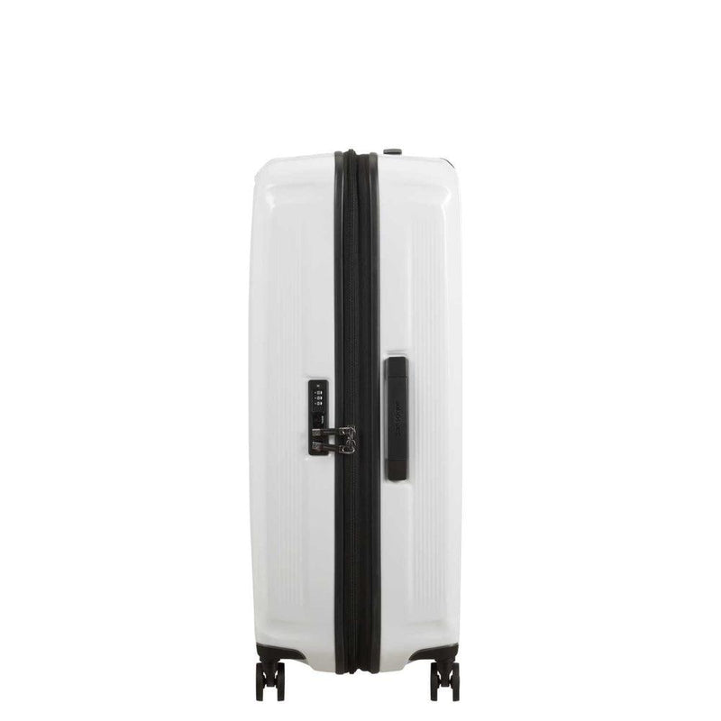 Samsonite NUON utvidbar XL koffert 81 cm Metallic White-Harde kofferter-BagBrokers