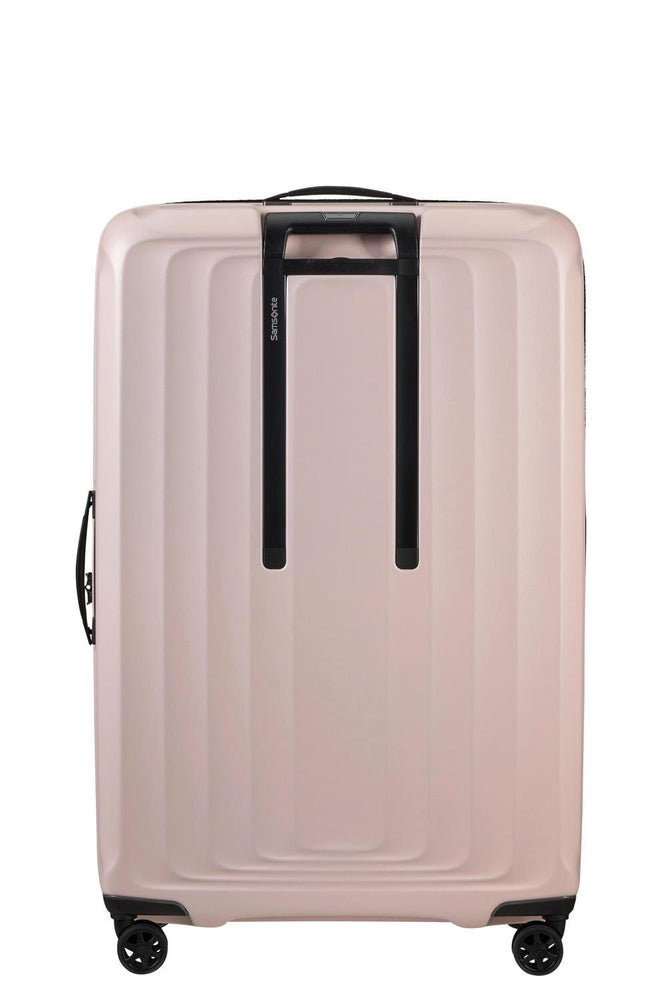 Samsonite NUON utvidbar stor koffert 75 cm Matt Powder Pink-Harde kofferter-BagBrokers