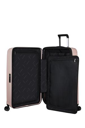 Samsonite NUON utvidbar stor koffert 75 cm Matt Powder Pink-Harde kofferter-BagBrokers