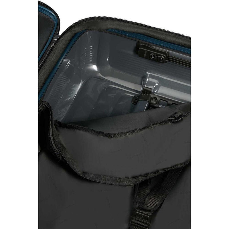 Samsonite NUON utvidbar stor koffert 75 cm Metallic dark blue-Harde kofferter-BagBrokers