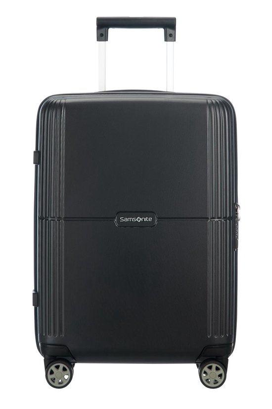 Samsonite Orfeo kabinkoffert med 4 hjul 55 cm Ink Black-Harde kofferter-BagBrokers