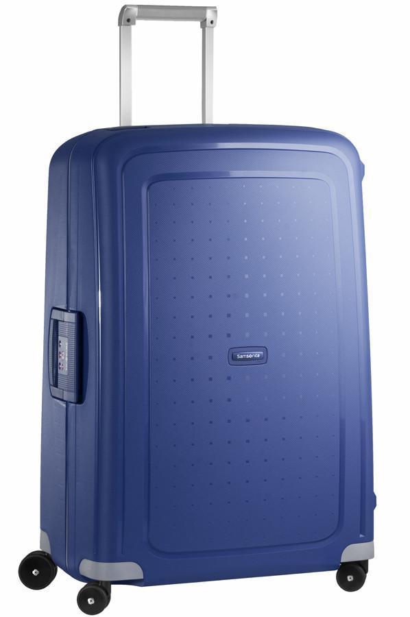 Harde kofferter-Samsonite. S`Cure, hard lett stor koffert L 75 cm/102L Mørke Blå-BagBrokers