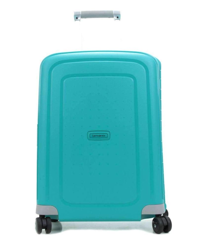 Samsonite S'Cure, hard lett medium koffert 69 cm/79L Aqua Blue-Harde kofferter-BagBrokers