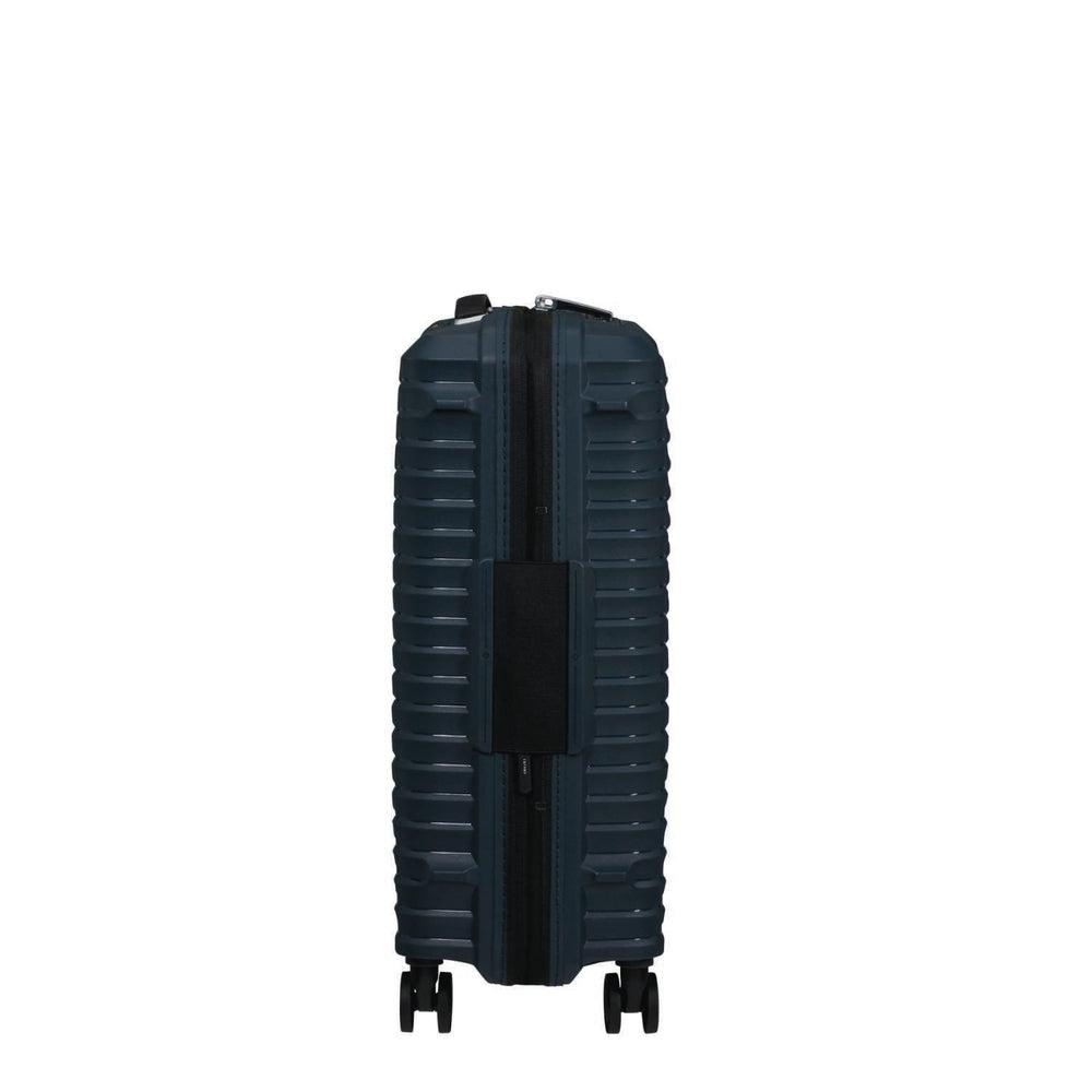 Samsonite UPSCAPE ekspanderende Kabin koffert 55 cm Blue Night-Harde kofferter-BagBrokers