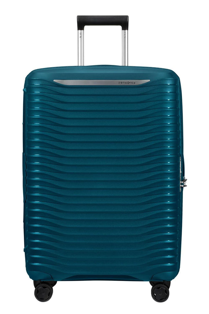 Samsonite UPSCAPE ekspanderende Kabin koffert 55 cm Petrol Blue-Harde kofferter-BagBrokers