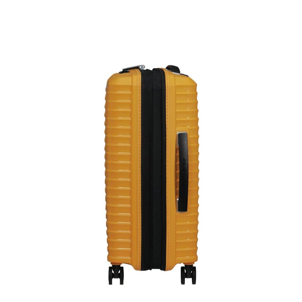 Samsonite UPSCAPE ekspanderende Kabin koffert 55 cm Yellow-Harde kofferter-BagBrokers