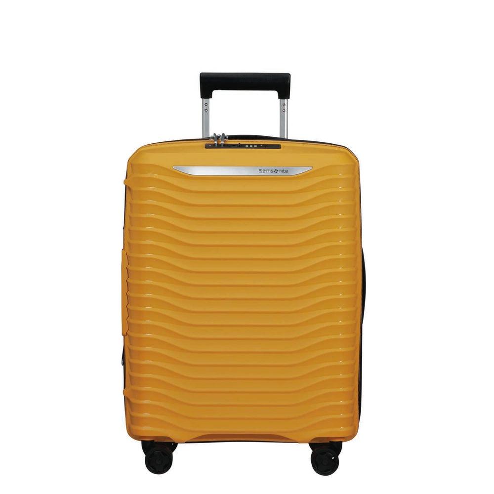 Samsonite UPSCAPE ekspanderende Kabin koffert 55 cm Yellow-Harde kofferter-BagBrokers