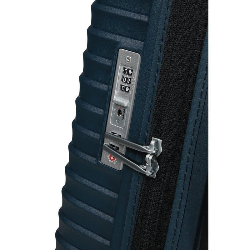 Samsonite UPSCAPE ekspanderende Medium koffert 68 cm Blue night-Harde kofferter-BagBrokers