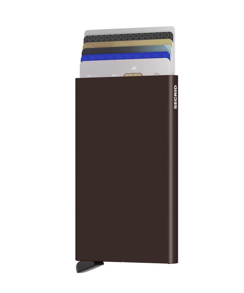 Secrid Cardprotector Brown-Lommebok/ Kortholder-BagBrokers