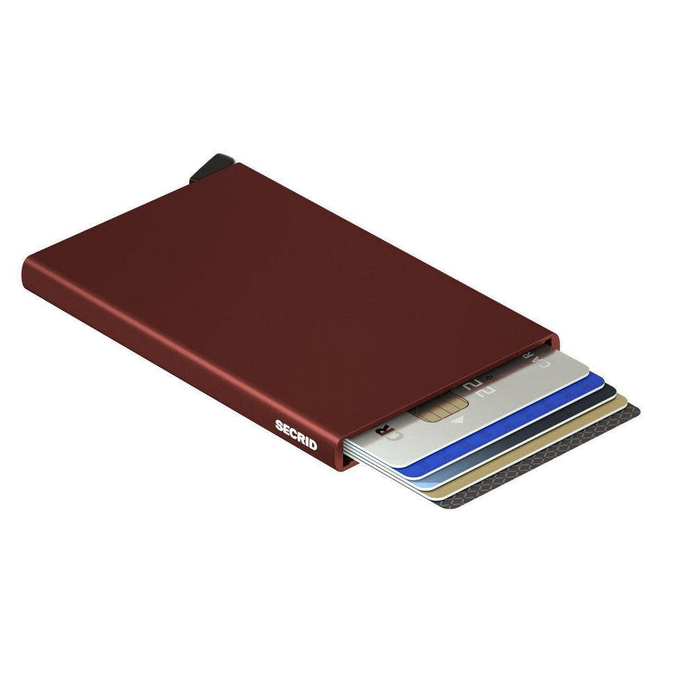 Secrid Cardprotector bordeaux-Lommebok/ Kortholder-BagBrokers