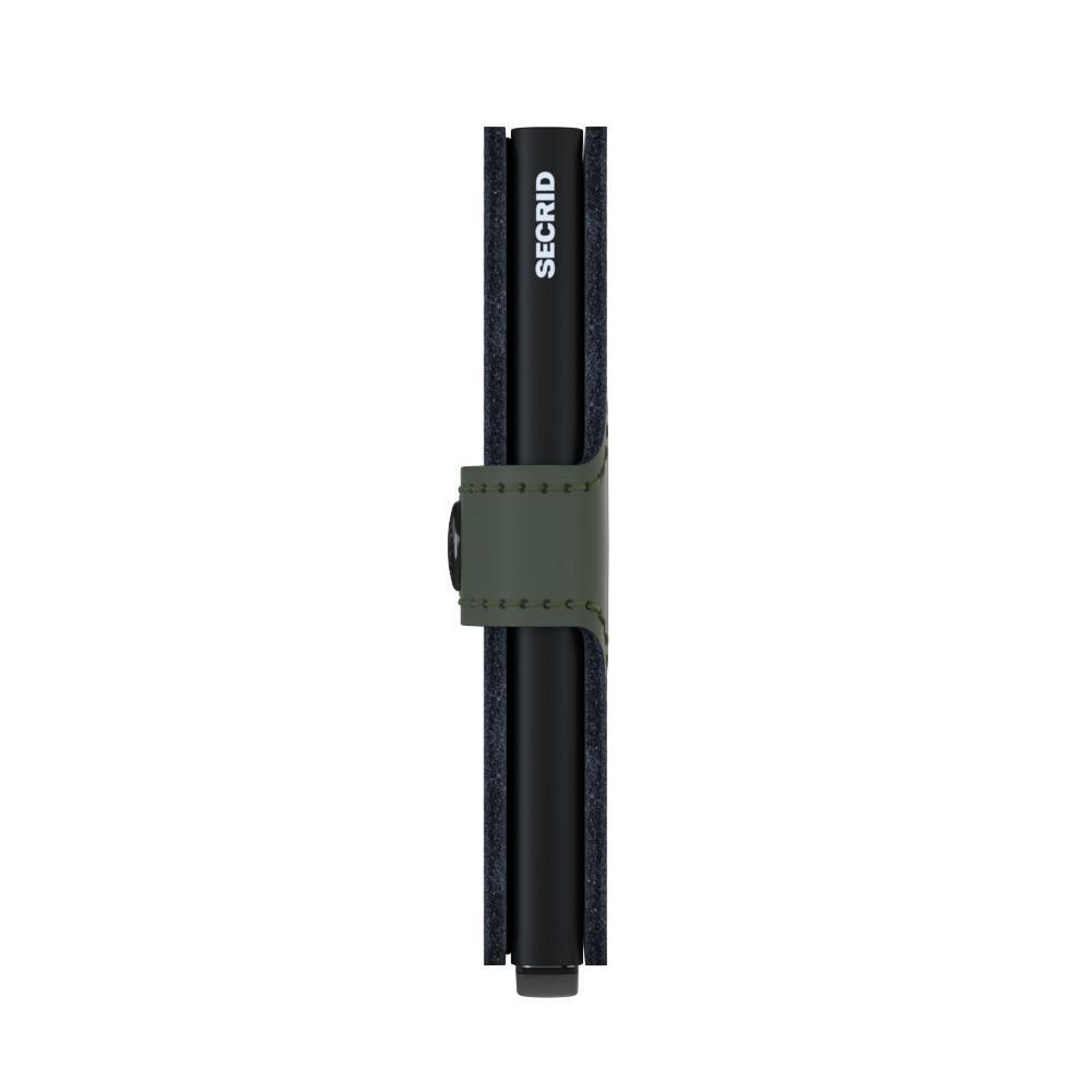 Secrid Miniwallet Green black matt-Lommebok/ Kortholder-BagBrokers