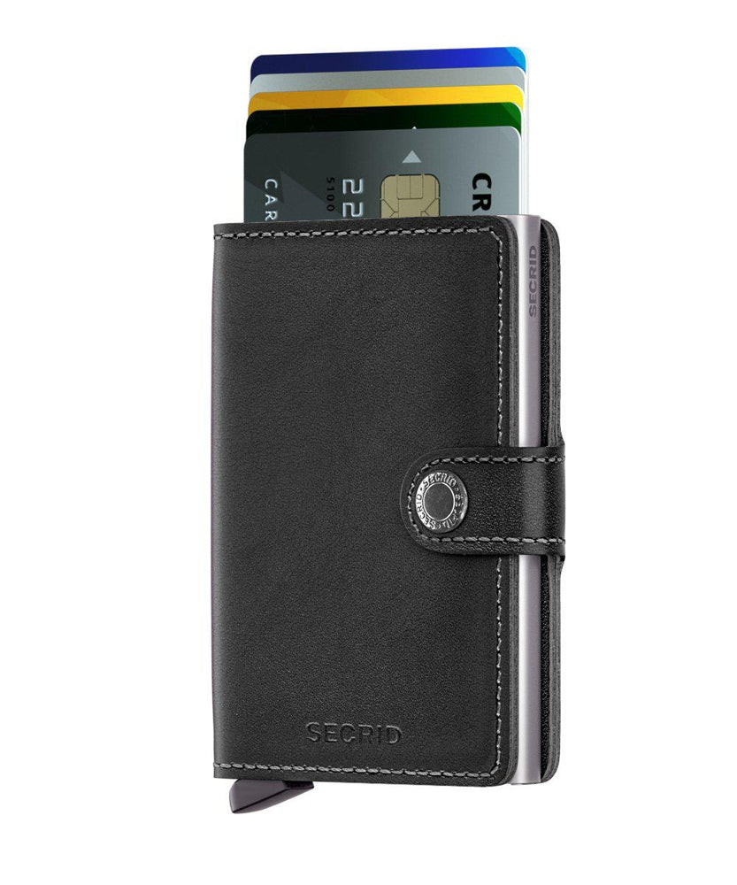 Secrid Miniwallet Original Svart-Lommebok/ Kortholder-BagBrokers