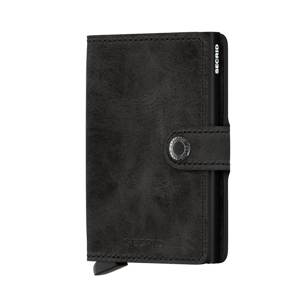 Secrid Miniwallet Vintage Black-Lommebok/ Kortholder-BagBrokers