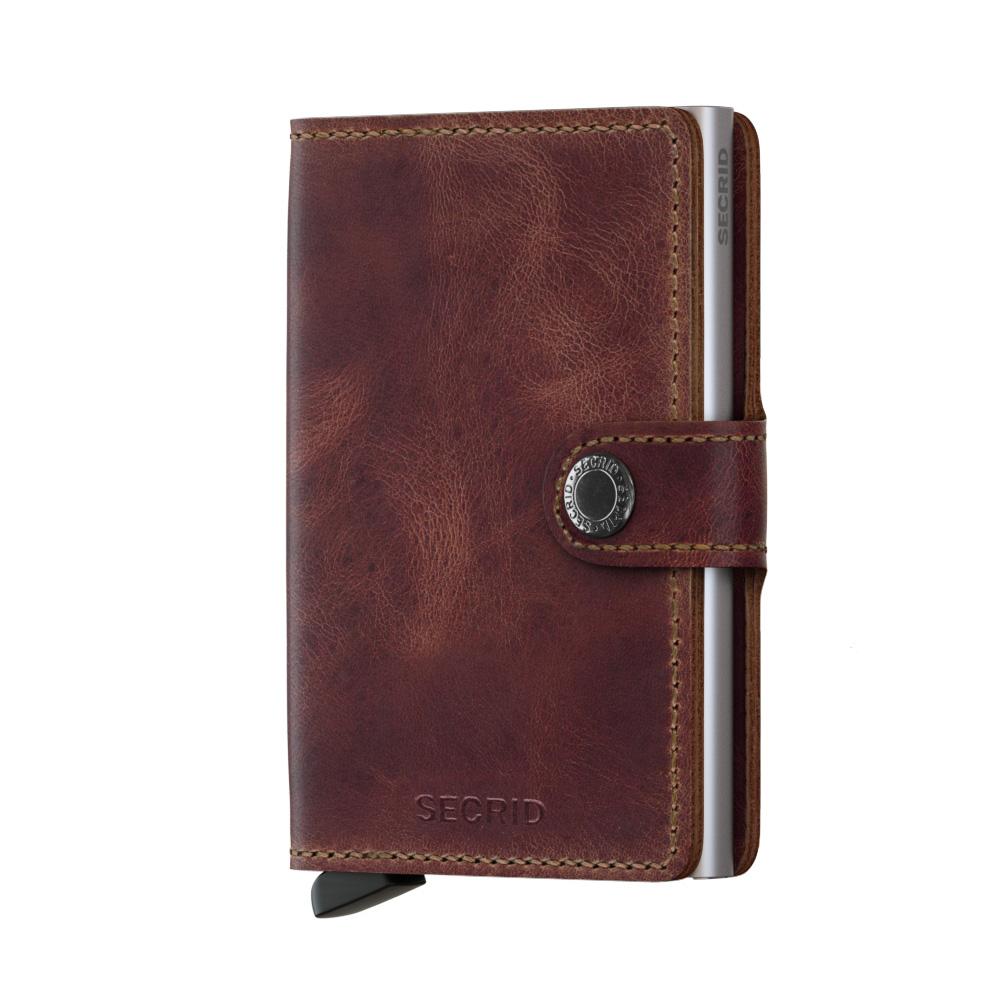 Secrid Miniwallet Vintage-Brown-Lommebok/ Kortholder-BagBrokers