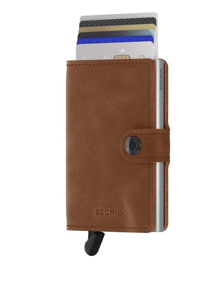 Secrid Miniwallet Original Cognac-Brown-Lommebok/ Kortholder-BagBrokers
