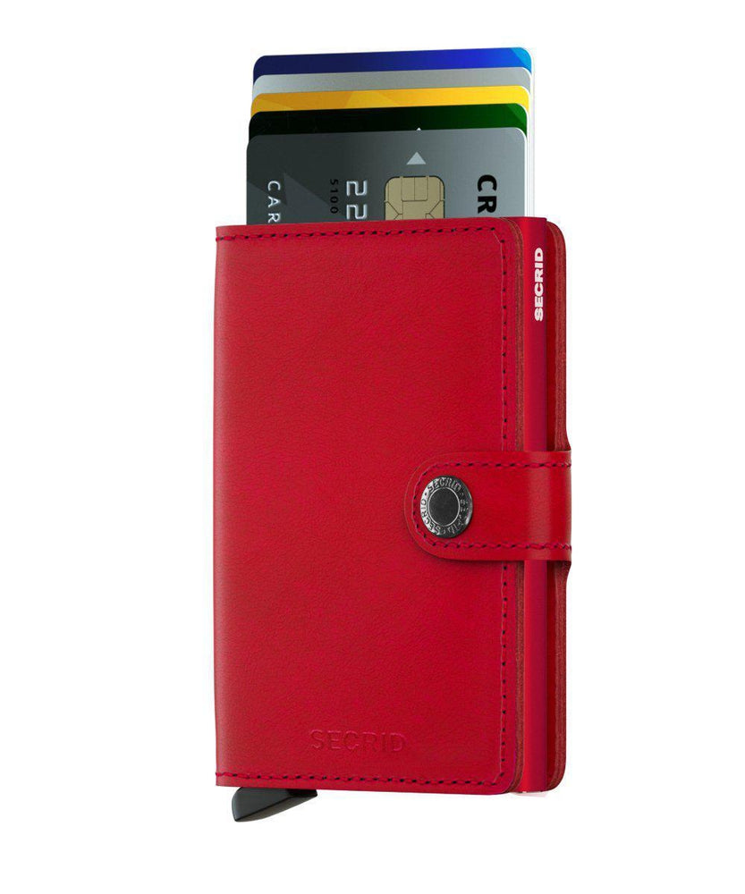 Secrid Miniwallet original red-Lommebok/ Kortholder-BagBrokers