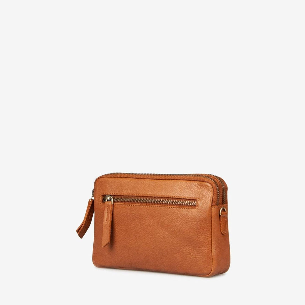 Treats Bea liten crossbody skinnveske Cognac-Damevesker-BagBrokers