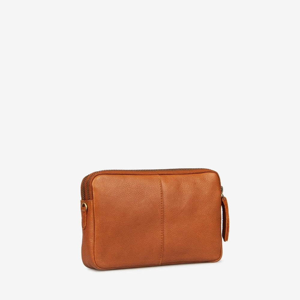 Treats Bea liten crossbody skinnveske Cognac-Damevesker-BagBrokers