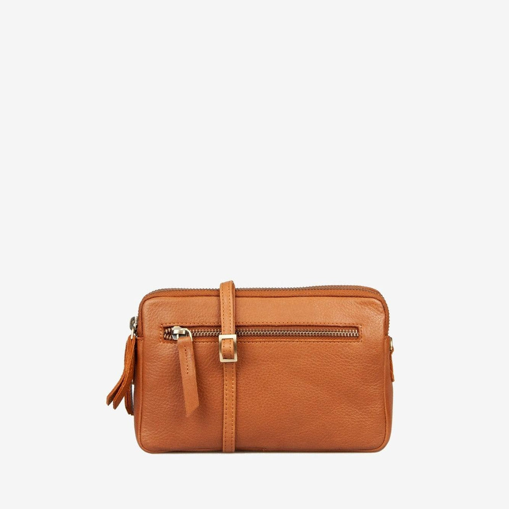 Treats Bea liten crossbody skinnveske Cognac-Damevesker-BagBrokers