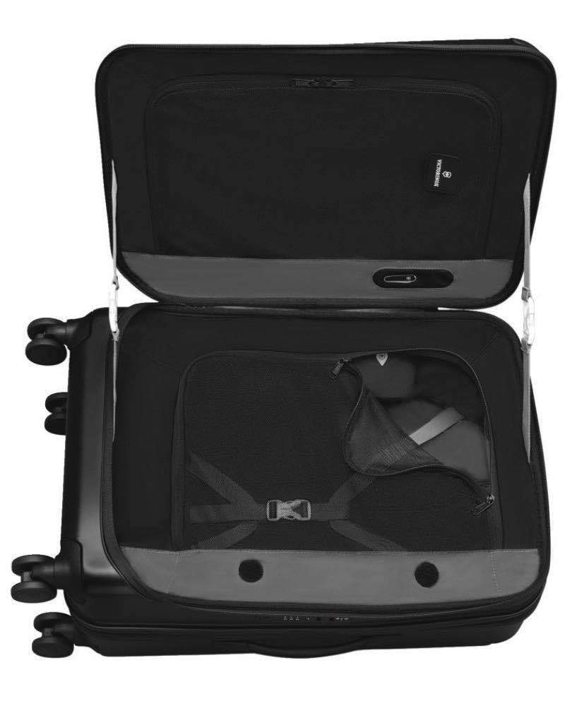 Harde kofferter-Victorinox Spectra 2.0 Hard Utvidbar Stor Koffert 5 kg 112 liter Sort-BagBrokers