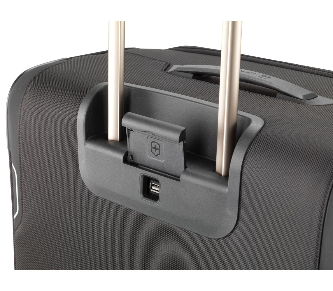 Victorinox Werks Traveler 6.0 Utvidbar Global Carry-On Koffert 39 liter Svart-Harde kofferter-BagBrokers