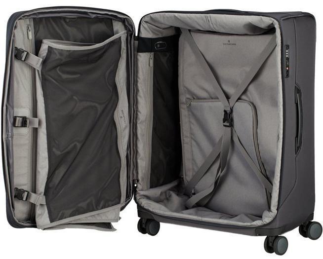 Victorinox Werks Traveler 6.0 Myk Stor Utvidbar Koffert Med Avtagbar Dresspose Svart-Bagbrokers
