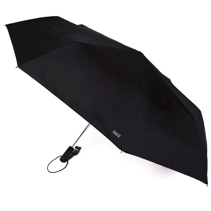 Vogue Sammenleggbar Windproof Golfparaply med Automatisk Åpning/ Lukking Svart-Paraplyer-BagBrokers
