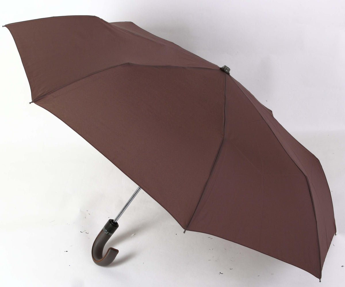 Paraplyer-Vogue Herre Paraply Windproof med Automatisk Åpning og lukking Brun-BagBrokers