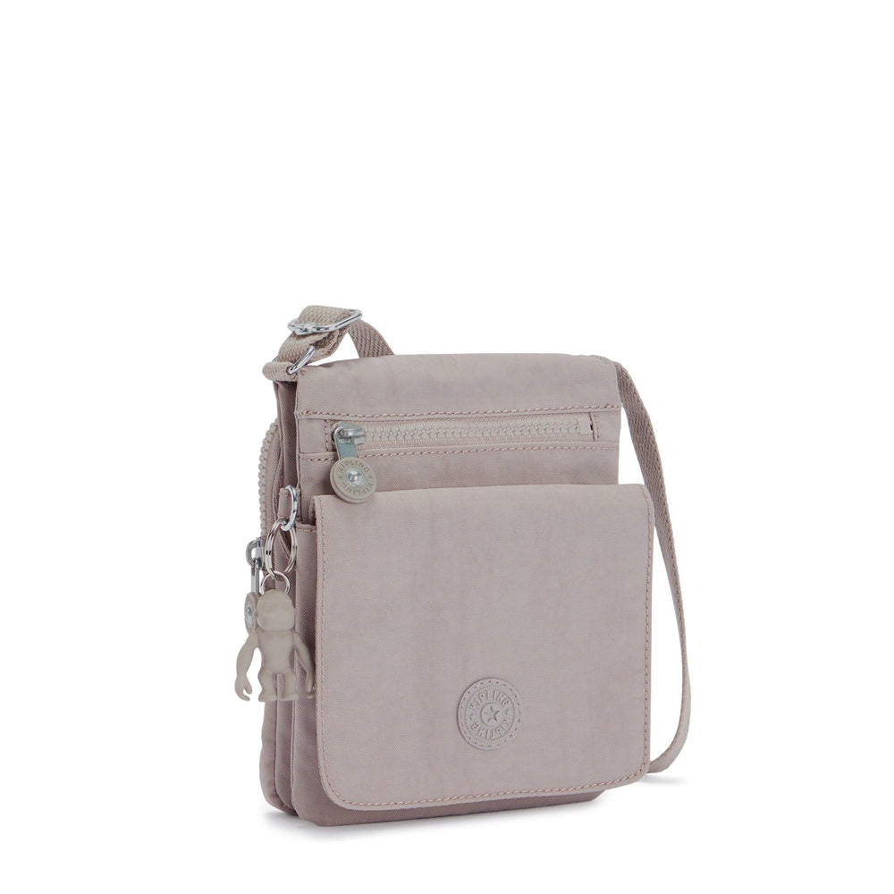 Kipling New Eldorado liten Crossbody-veske Grey Gris-Veske-BagBrokers