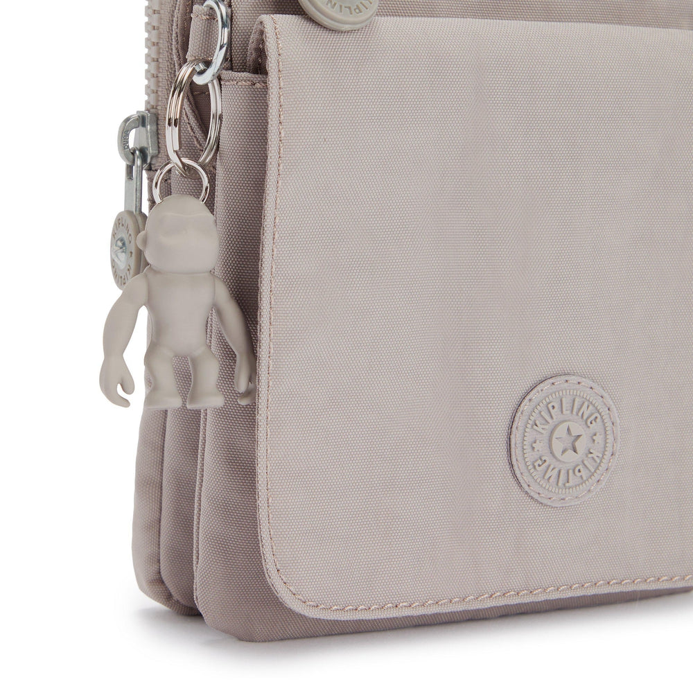 Kipling New Eldorado liten Crossbody-veske Grey Gris-Veske-BagBrokers