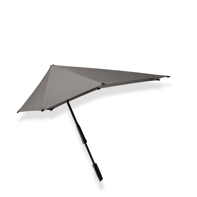 senz paraply Long large stick Silk Grey-Paraplyer-BagBrokers