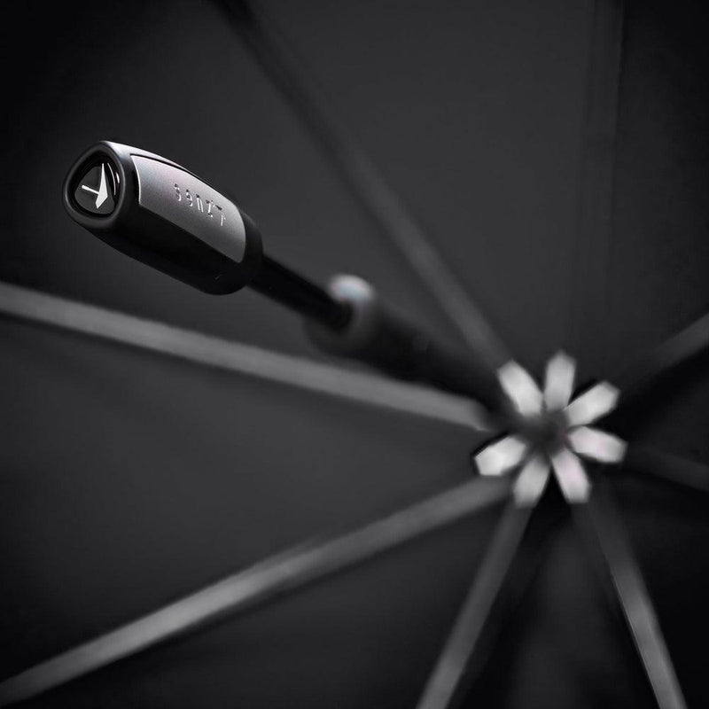 senz paraply Long large stick pure black-Paraplyer-BagBrokers